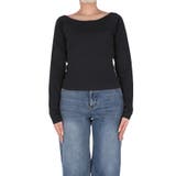 滑らかな肌触りと美シルエットが魅力のスムースラグランオフショルダートップス | coca | 詳細画像6 