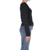 滑らかな肌触りと美シルエットが魅力のスムースラグランオフショルダートップス | coca | 詳細画像7 