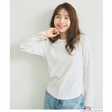 ＼26aw新色登場／シンプルで使いやすい、リブ素材のクルーネック長袖Tシャツ | coca | 詳細画像10 