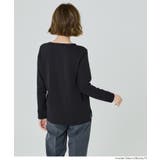 コットンスムースサイドスリットTシャツ レディース | coca | 詳細画像13 