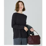 コットンスムースサイドスリットTシャツ レディース | coca | 詳細画像14 