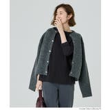 コットンスムースサイドスリットTシャツ レディース | coca | 詳細画像16 