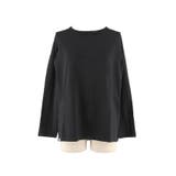 コットンスムースサイドスリットTシャツ レディース | coca | 詳細画像3 