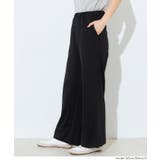 \4サイズ展開/コットン天竺ワイドパンツ〈セットアップ対応〉 | coca | 詳細画像9