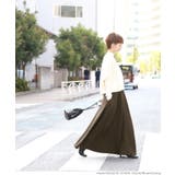 毛布のような肌触り裏起毛フレアロングスカート | coca | 詳細画像19 