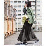 毛布のような肌触り裏起毛フレアロングスカート | coca | 詳細画像16 