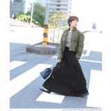 毛布のような肌触り裏起毛フレアロングスカート | coca | 詳細画像21 