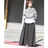 毛布のような肌触り裏起毛フレアロングスカート | coca | 詳細画像26 