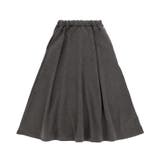 毛布のような肌触り裏起毛フレアロングスカート | coca | 詳細画像3 