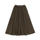 毛布のような肌触り裏起毛フレアロングスカート | coca | 詳細画像4 