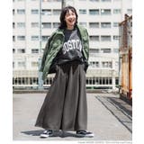 ［Charcoal］ | 毛布のような肌触り裏起毛フレアロングスカート | coca