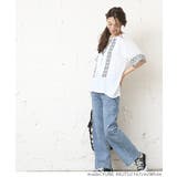 涙開きボヘミアン刺繍トップスcocaオリジナル 阿久津ゆりえさん着用(ブラウス | coca | 詳細画像6 