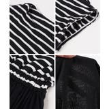 ふんわりボーダー切り替えロングワンピースcocaオリジナル 石田一帆さん着用 | coca | 詳細画像17