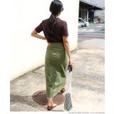 ミリタリーカラータイトスカートcocaオリジナル 鈴木詩織さん着用(切りっぱなし… | coca | 詳細画像11 