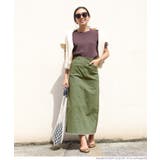 ミリタリーカラータイトスカートcocaオリジナル 鈴木詩織さん着用(切りっぱなし… | coca | 詳細画像13 