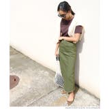 ミリタリーカラータイトスカートcocaオリジナル 鈴木詩織さん着用(切りっぱなし… | coca | 詳細画像14 