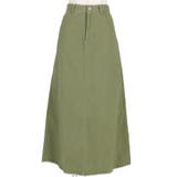 ミリタリーカラータイトスカートcocaオリジナル 鈴木詩織さん着用(切りっぱなし… | coca | 詳細画像2 