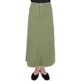 ミリタリーカラータイトスカートcocaオリジナル 鈴木詩織さん着用(切りっぱなし… | coca | 詳細画像3 