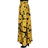 レトロ花柄フレアロングスカート | coca | 詳細画像4 