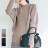 累計販売25万枚突破!ドルマンボトルネックニット | coca | 詳細画像1