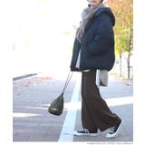 やわらかゆったりリブニットパンツcocaオリジナル 石田一帆さん着用(ロングパン… | coca | 詳細画像13 