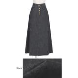 カットオフブラックデニムスカート | coca | 詳細画像18 