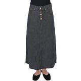 カットオフブラックデニムスカート | coca | 詳細画像3 