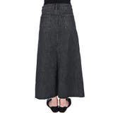 カットオフブラックデニムスカート | coca | 詳細画像5 