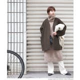 【 】ノーカラーショート丈メルトンコートcocaオリジナル 石田一帆さん着用(ア… | coca | 詳細画像12 
