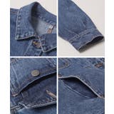 フロントタックシンプルデニムジャケットcocaオリジナル | coca | 詳細画像14