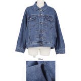 フロントタックシンプルデニムジャケットcocaオリジナル | coca | 詳細画像15