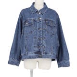 フロントタックシンプルデニムジャケットcocaオリジナル | coca | 詳細画像2