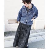 フロントタックシンプルデニムジャケットcocaオリジナル | coca | 詳細画像8