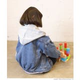 取り外しOK!フード付きデニムジャケット | coca | 詳細画像10