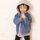 取り外しOK!フード付きデニムジャケット | coca | 詳細画像1