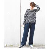 バックフレアAラインボーダーカットソーcocaオリジナル 田中亜希子さん着用(a… | coca | 詳細画像10 