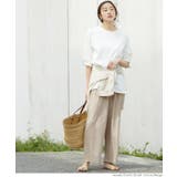 ワイドパンツ レディース 無地 | coca | 詳細画像15 