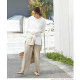 ワイドパンツ レディース 無地 | coca | 詳細画像17 