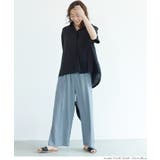 ワイドパンツ レディース 無地 | coca | 詳細画像19 