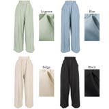 ワイドパンツ レディース 無地 | coca | 詳細画像22 