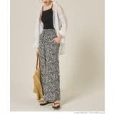 ワイドパンツ レディース 柄パンツ | coca | 詳細画像5 