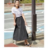 ［Black］ | ロングスカート レディース フレア | coca