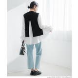 ニットベストセットブラウス レディース | coca | 詳細画像25 