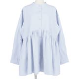 フロントボタンギャザーチュニック | coca | 詳細画像2