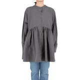 フロントボタンギャザーチュニック | coca | 詳細画像4