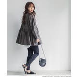 フロントボタンギャザーチュニック | coca | 詳細画像8