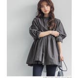 フロントボタンギャザーチュニック | coca | 詳細画像9