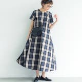 フレアタータンチェックワンピース | coca | 詳細画像1 