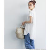 ハリ感スタンドカラーシャツブラウス | coca | 詳細画像5