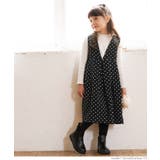 キッズ 親子お揃いシルエットフラワーワンピース | coca | 詳細画像11 